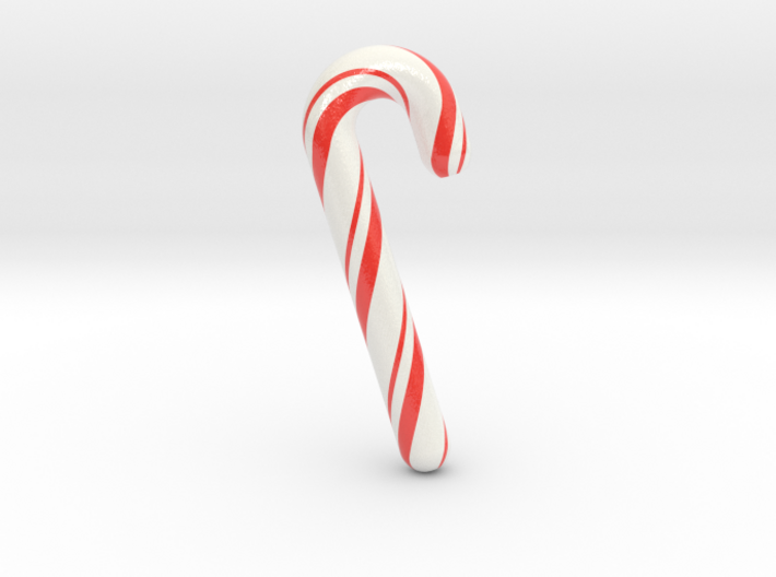Candy cane - Very Large &amp; Hollow 3d printed