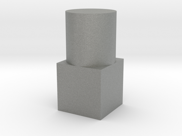 Small Geometric Object for Testing Finishes 3d printed