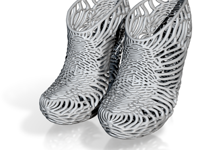 Mycelium Heel Shoes Women's US Size 7 3d printed
