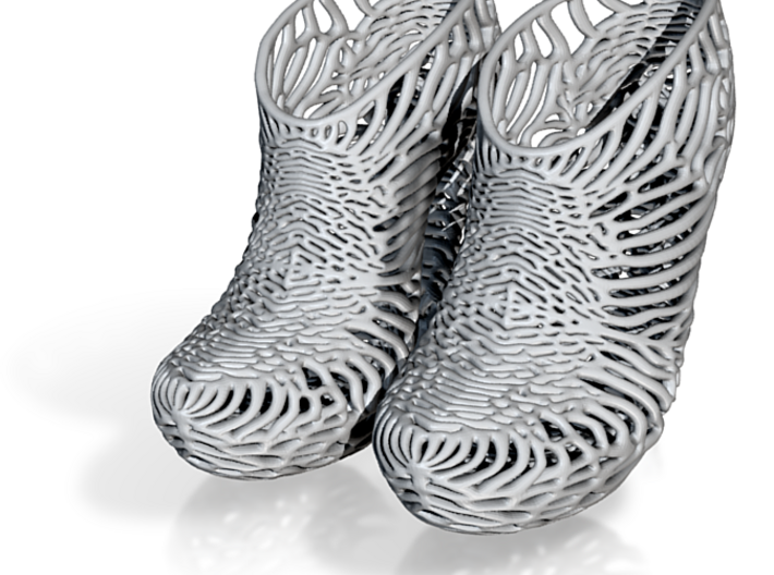 Mycelium Heel Shoes Women's US Size 10 3d printed