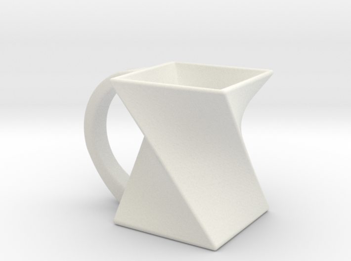 Twist Mug 3d printed