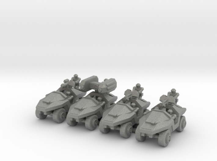 Infantry Support Vehicles v2 3d printed