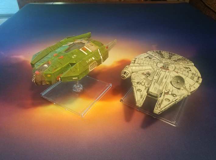 Kushan "Resolute" Corvette 3d printed 