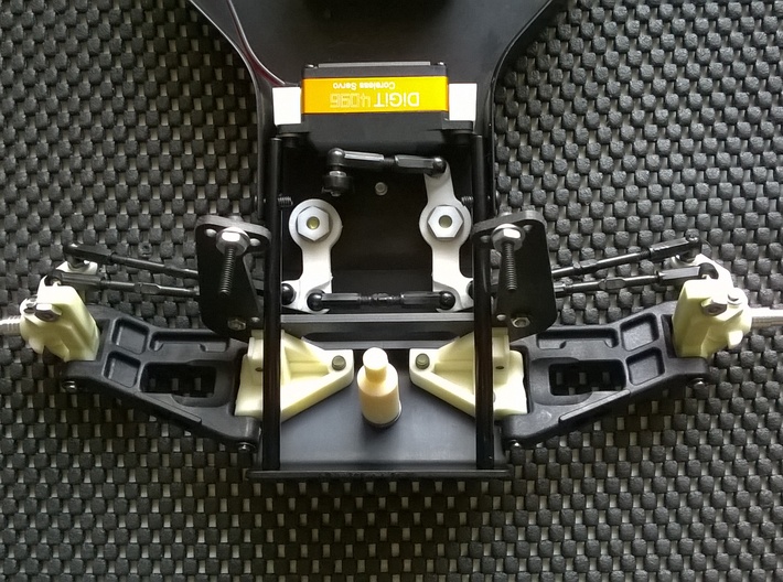 NIX62524 Steering HD bellcranks for RC10 3d printed