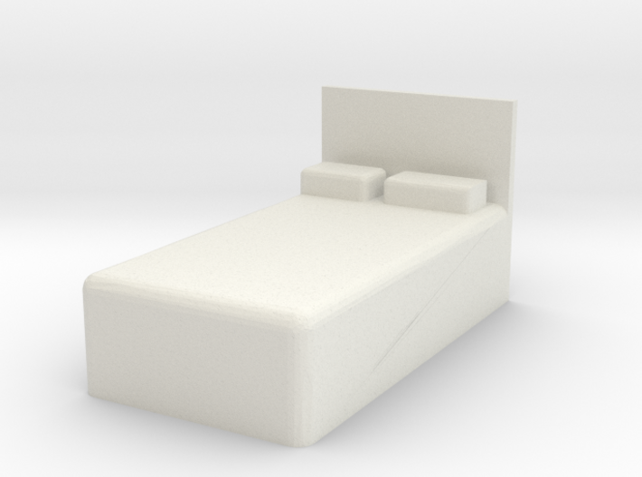 Twin Bed 1/43 3d printed