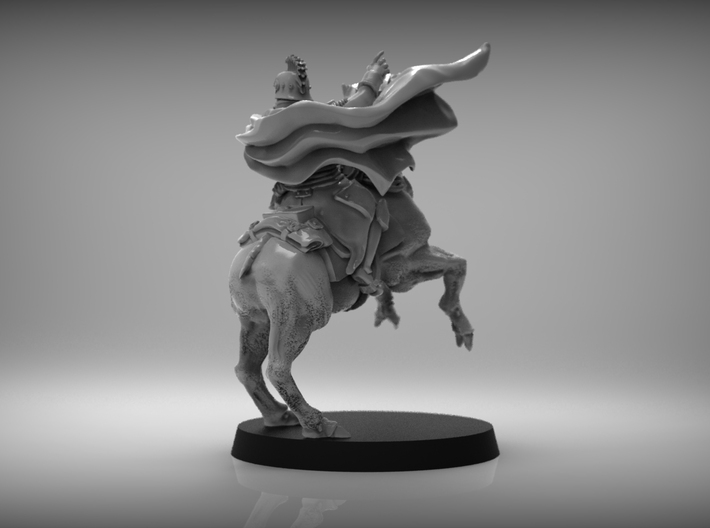 SciFi Napoleon Rider 28mm miniature 3d printed 