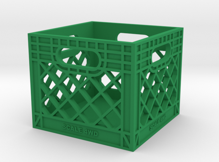 Milk Crate 3d printed 