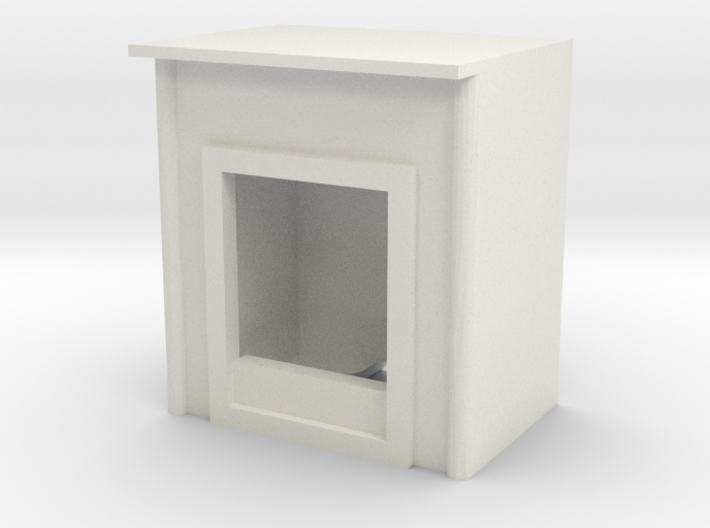 Fireplace 1/48 3d printed