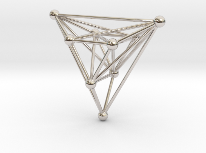 triangular atom array 3d printed