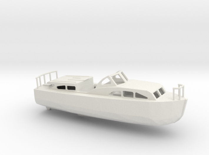1/144 Scale 40 ft Personnel Boat Mk 2 USN 3d printed