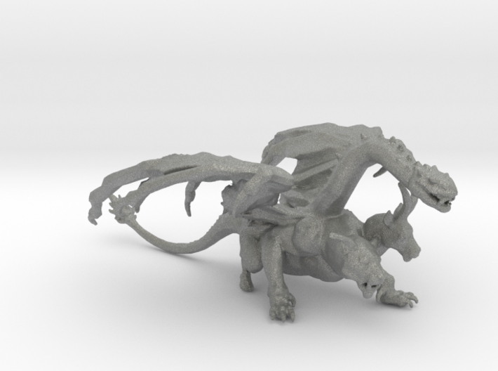 Chimera monster DnD miniature games rpg dungeons 3d printed