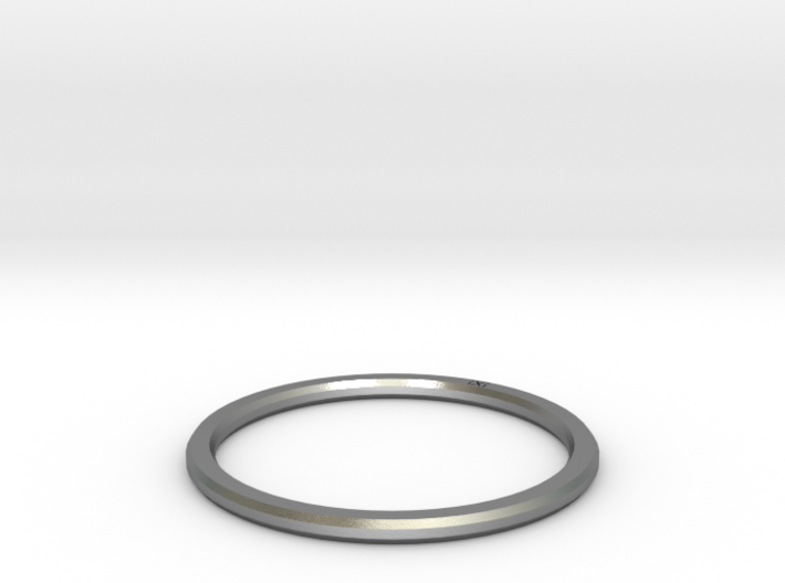 Minimalist Single Band Ring Size 6 3d printed