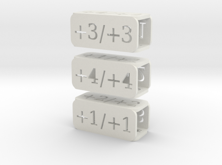 Counters for Magic MTG x3 3d printed