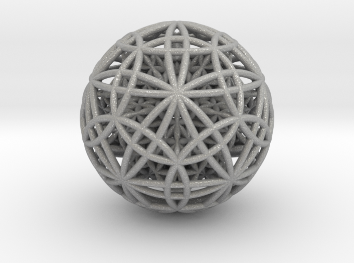 IcosaDodecasphere w/ FOL Stel. Icosahedron 2.5&quot; 3d printed