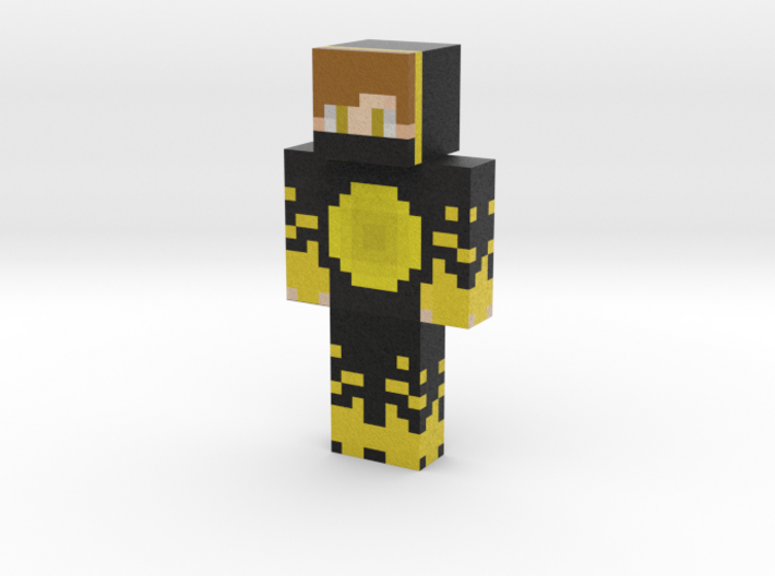 Dark_Golden | Minecraft toy 3d printed