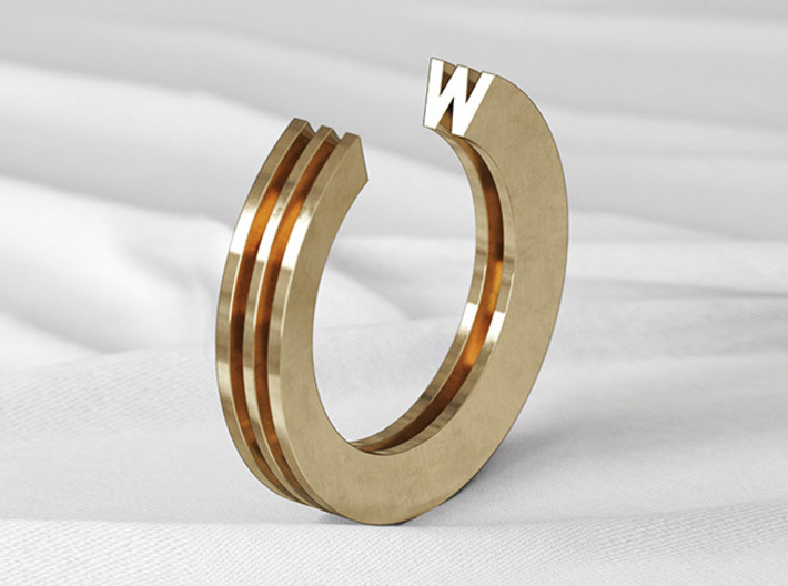 W Ring 3d printed