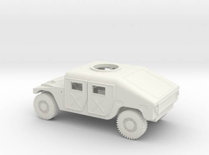 1/72 Scale HMMWV Hard Top 4 seats 3d printed