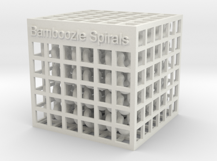 Bamboozle Spirals 3d printed 
