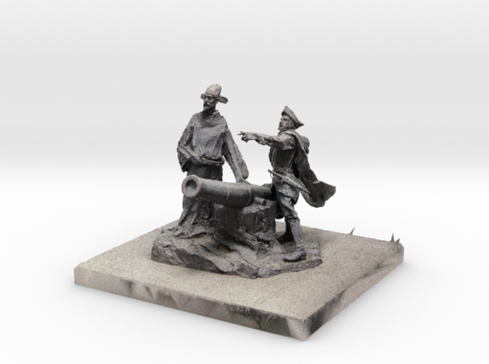 A statue of Xu Guangqi with Cannon 3d printed