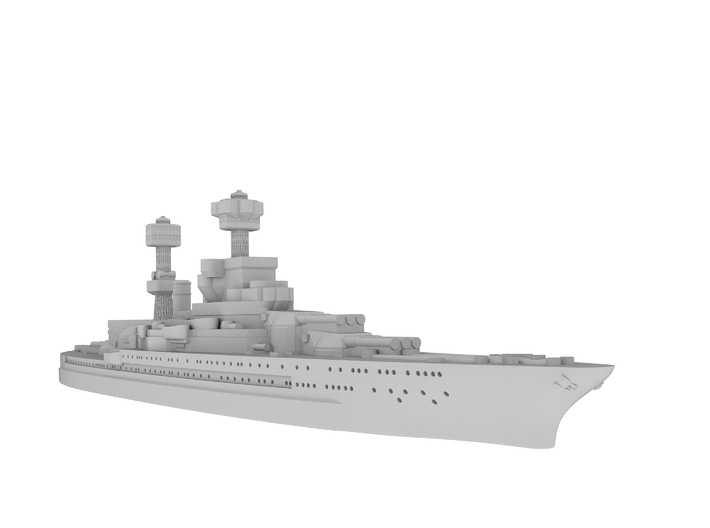 Tennessee Class Battleship (1929) [x2] 3d printed 