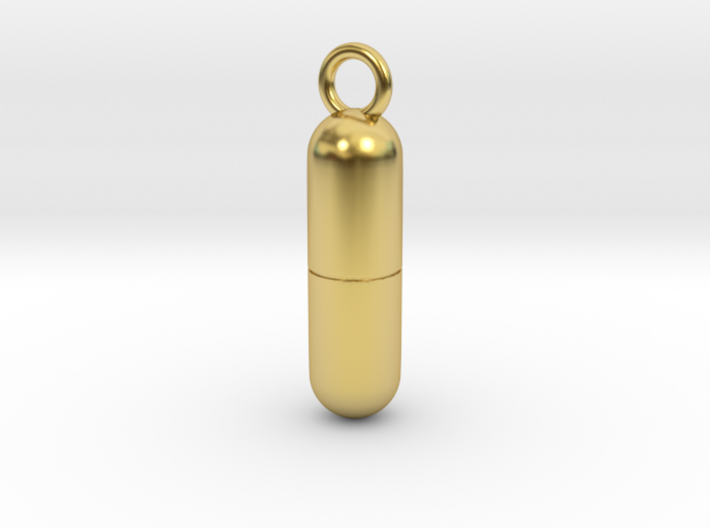 Cosplay Charm - Pill (style 1) 3d printed