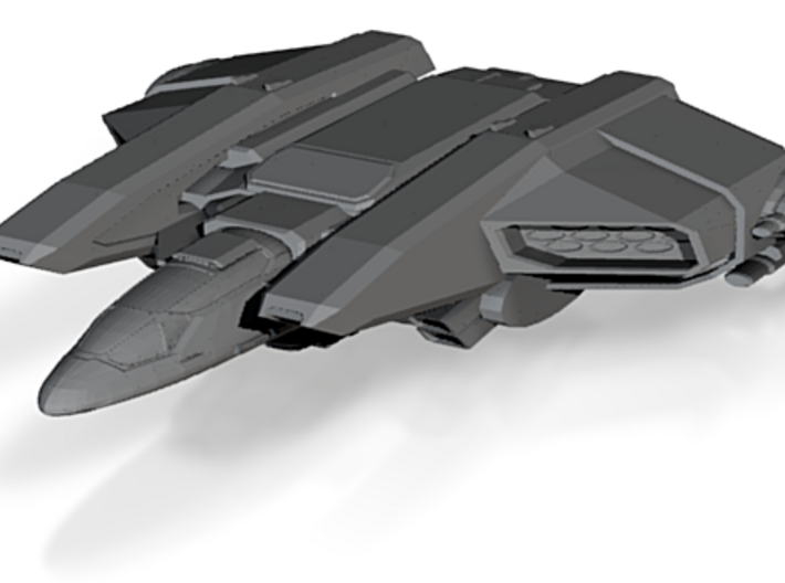 Federation Cougar Class Defense Fighter 3d printed