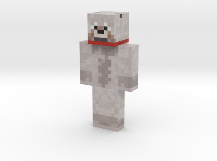tamed-wolf-skin (1) | Minecraft toy 3d printed