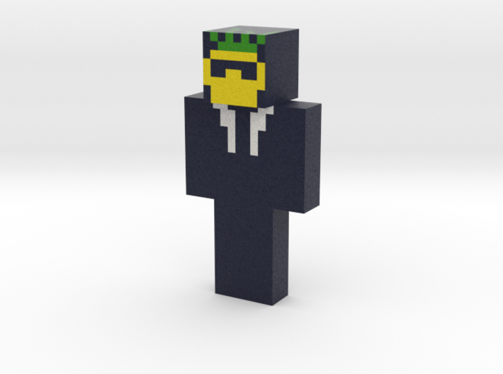 pinapple-in-black | Minecraft toy 3d printed