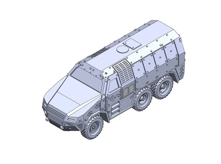 KMW GFF4 Grizzly APC 3d printed 