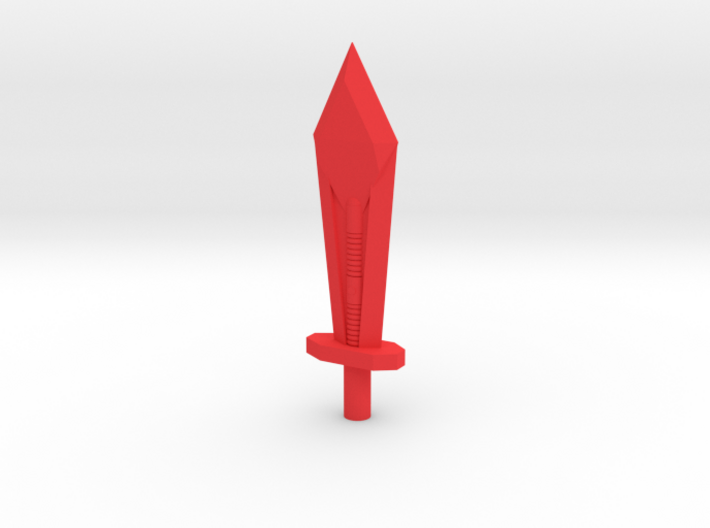 Snarl Sword (variant) 3d printed