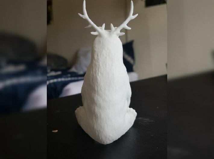 Bear King Lamp 3d printed 