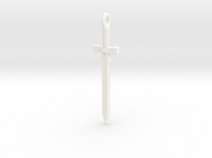 Sword pendant 3d printed