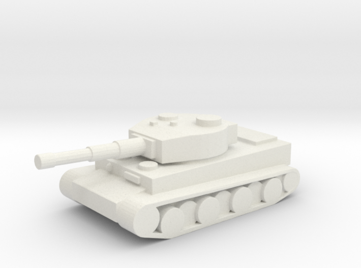 tiger tank 3d printed