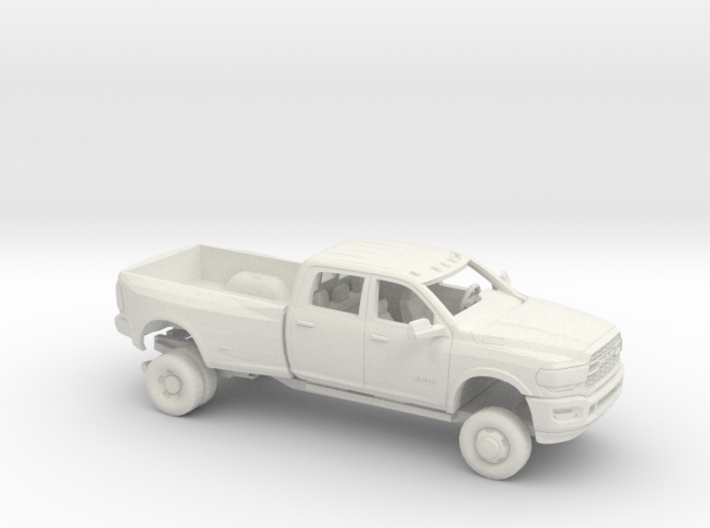 1/64 2020 Dodge Ram Crew Long Dually Kit 3d printed