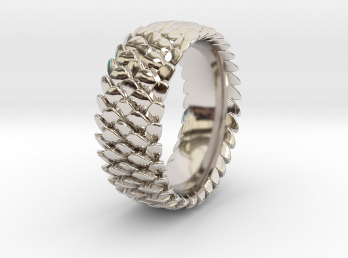 scale ring 2016 size 15 3d printed