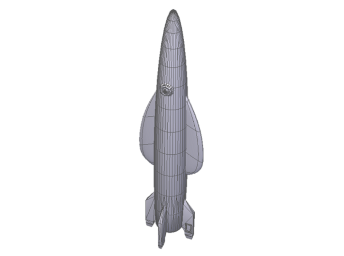 Polaris - Retro Rocket 3d printed 