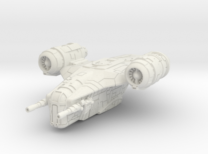 Razor Patrol Ship High-Detail Sci-Fi Miniature 3d printed