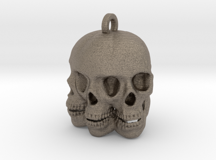 Maggop Skull Keychain/Pendant 3d printed