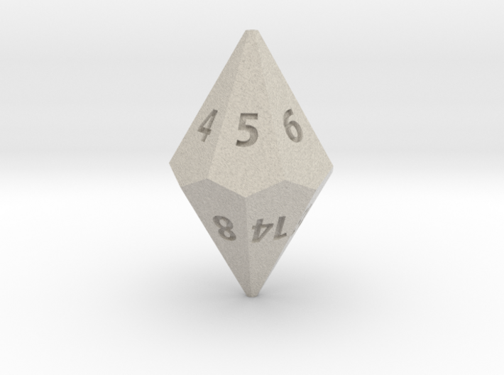 D14 dice 3d printed