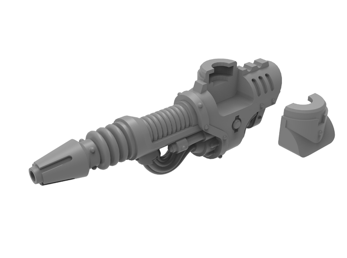 Mini Knight - Fulmination Cannon 3d printed 