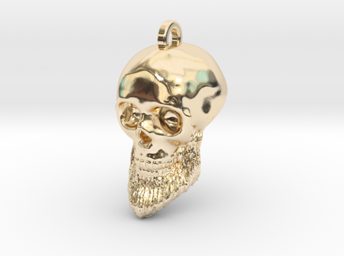 Morgan's Skull Keychain/Pendant 3d printed