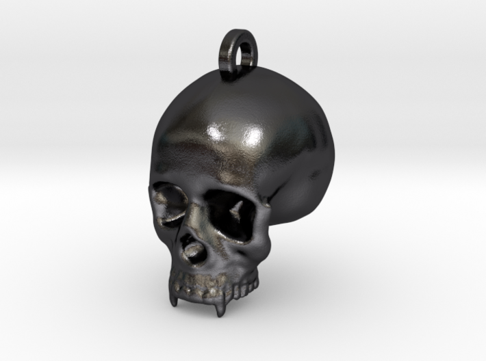 Vampire Skull Keychain/Pendant 3d printed