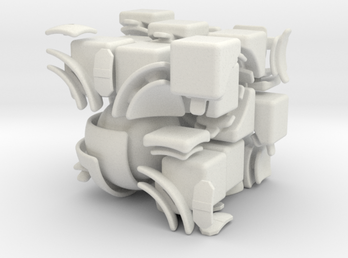 Forni Cube 3d printed 