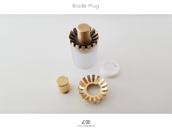 Blade Plug bottom (for spring) 3d printed