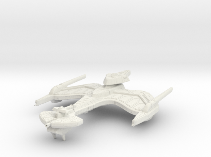 Negh'Var Class BattleCruiser 3&quot; 3d printed