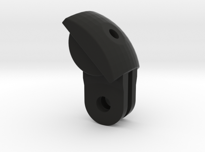 Adapter for Niterider headlight to fit Gopro mount 3d printed