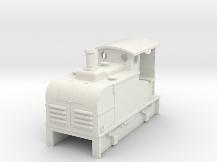 OO9 Cheap and Easy Early IC loco Ruston Proctor 3d printed