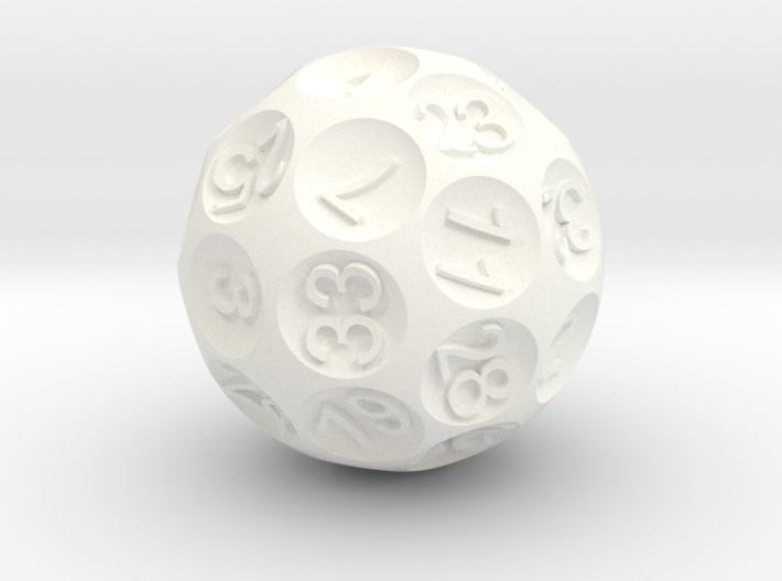 special D36 sphere dice 3d printed