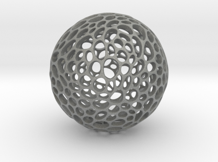 Voronoi sphere 3d printed