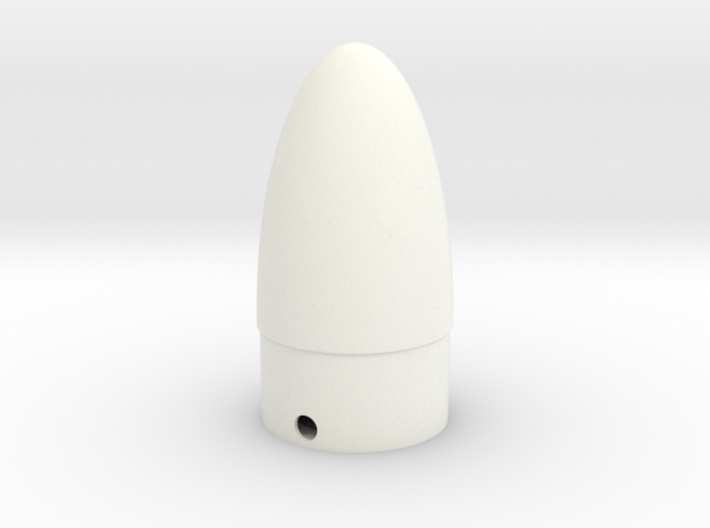 Classic estes-style nose cone BNC-50J (ellipse) 3d printed 